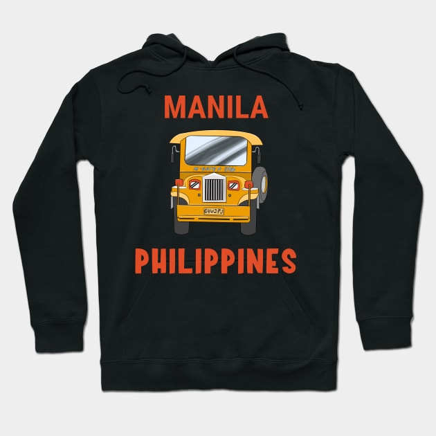 Manila Philippines Hoodie by docferds